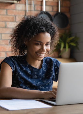 Woman with Laptop