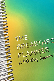 Breakthrough Planner with Diamond 3D Printing